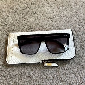 Quay Big Black Sunglasses